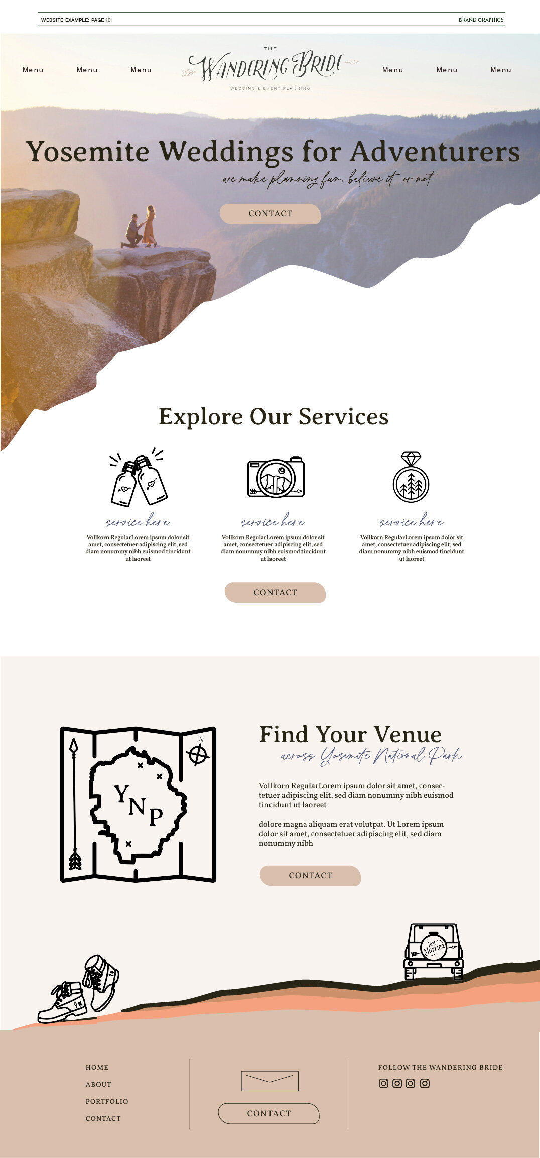 homepage design