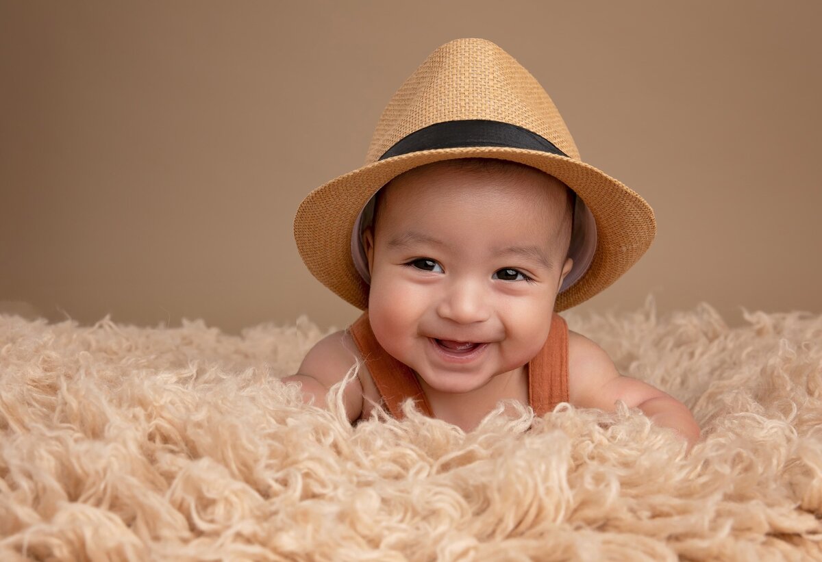 Studio Milestone Photos for Growing Kids | Arizona Portrait boyStudio