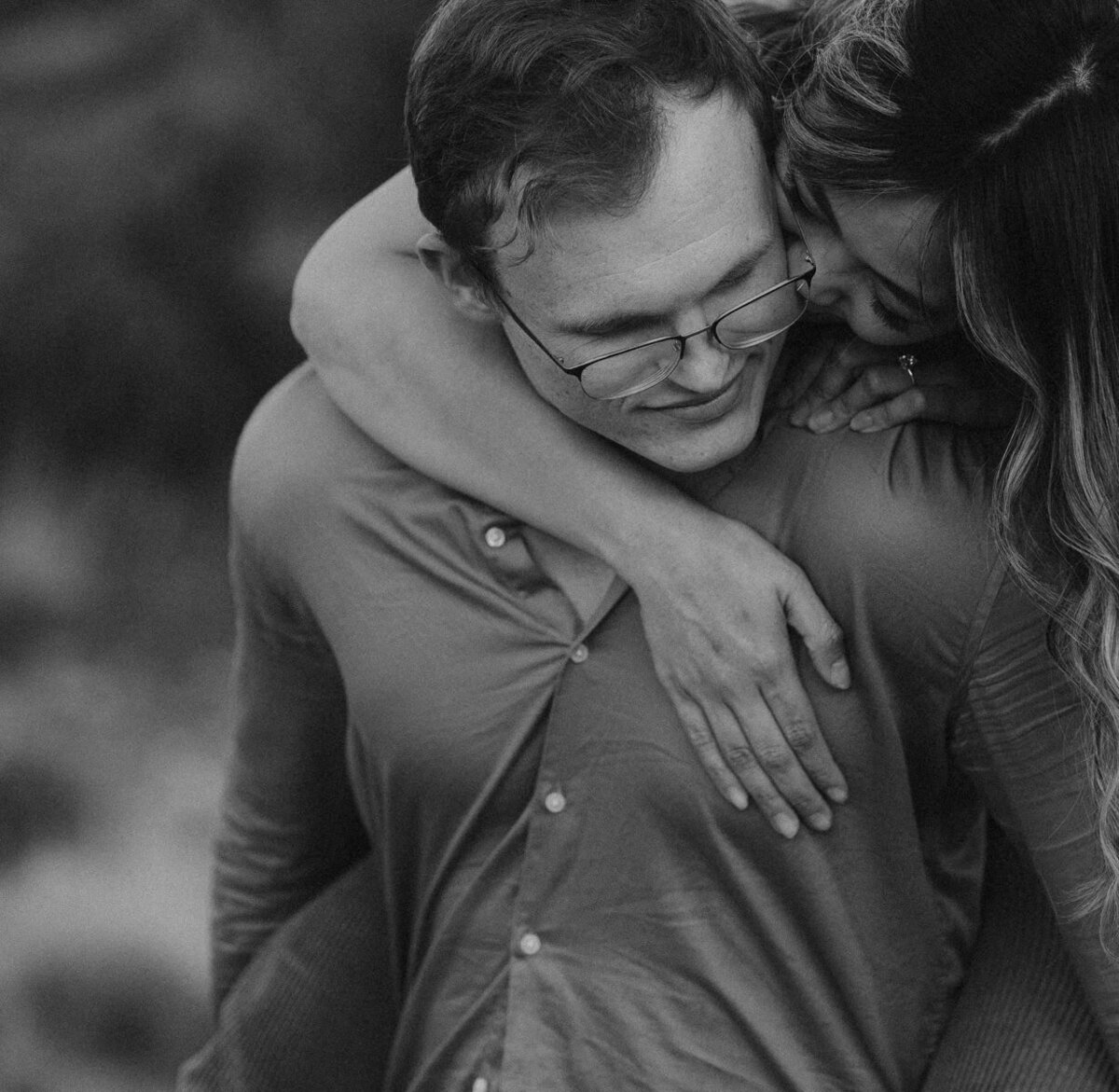 Romantic engagement photos