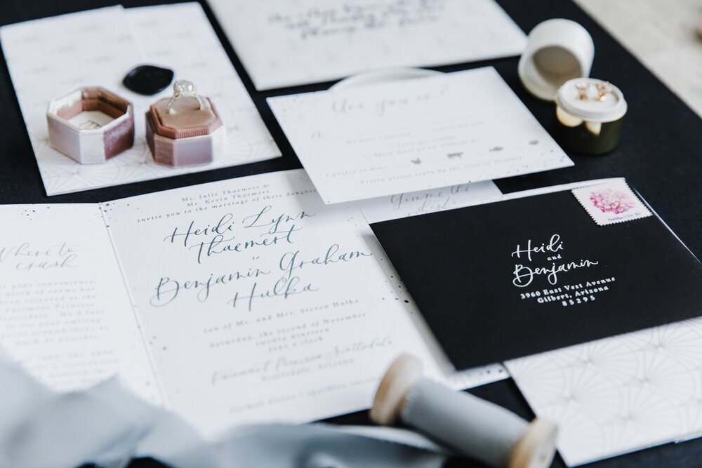 Black+and+white+wedding+invitations