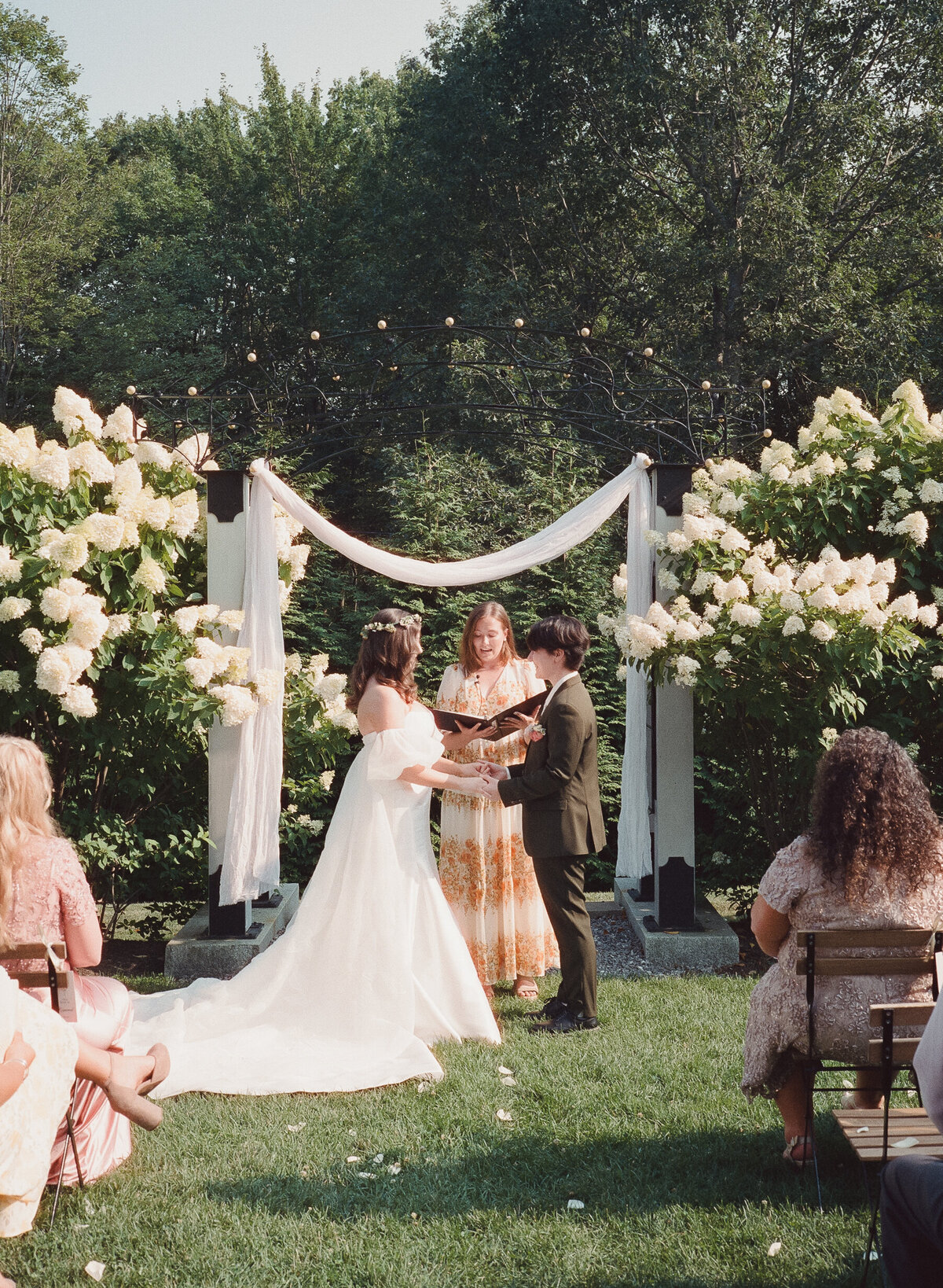 Wedding Photography NH | The Gardens At Uncanoonuc | Film Photography Wedding