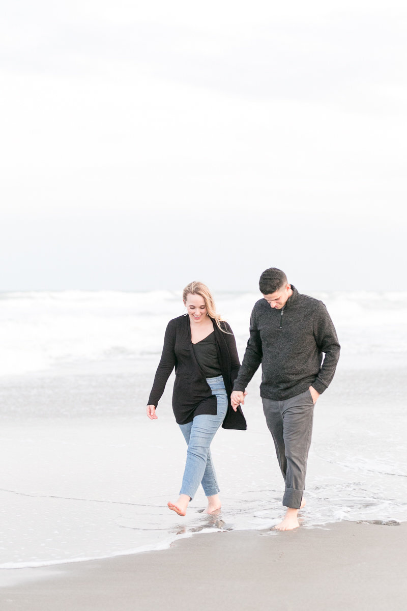Cocoa Beach engagement session | Orlando wedding photographer | Orlando photographer | Orlando weddings |  Beach engagement_-18