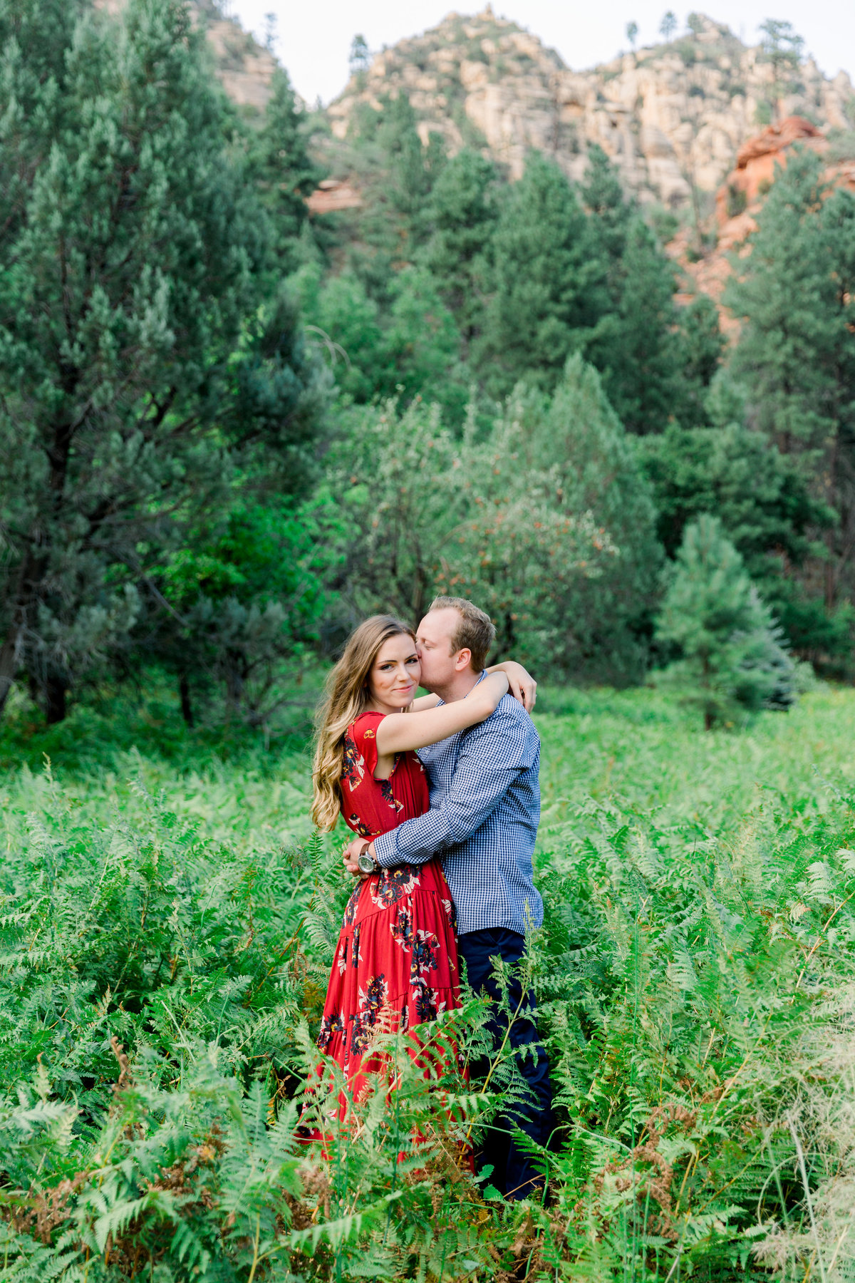 Karlie Colleen Photography - Sarah & Bradley - Sedona Arizona Engagement -2