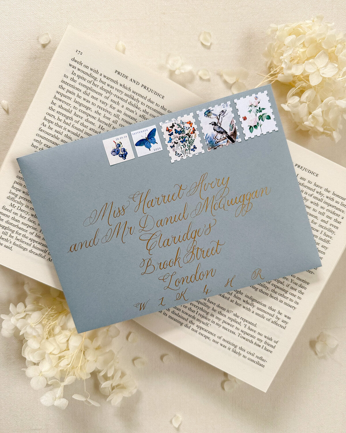 Calligraphy envelope