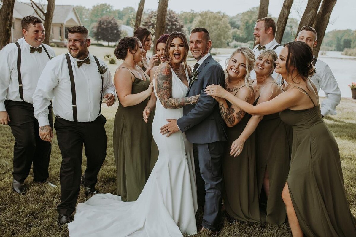 Wedding in Mogadore, Ohio