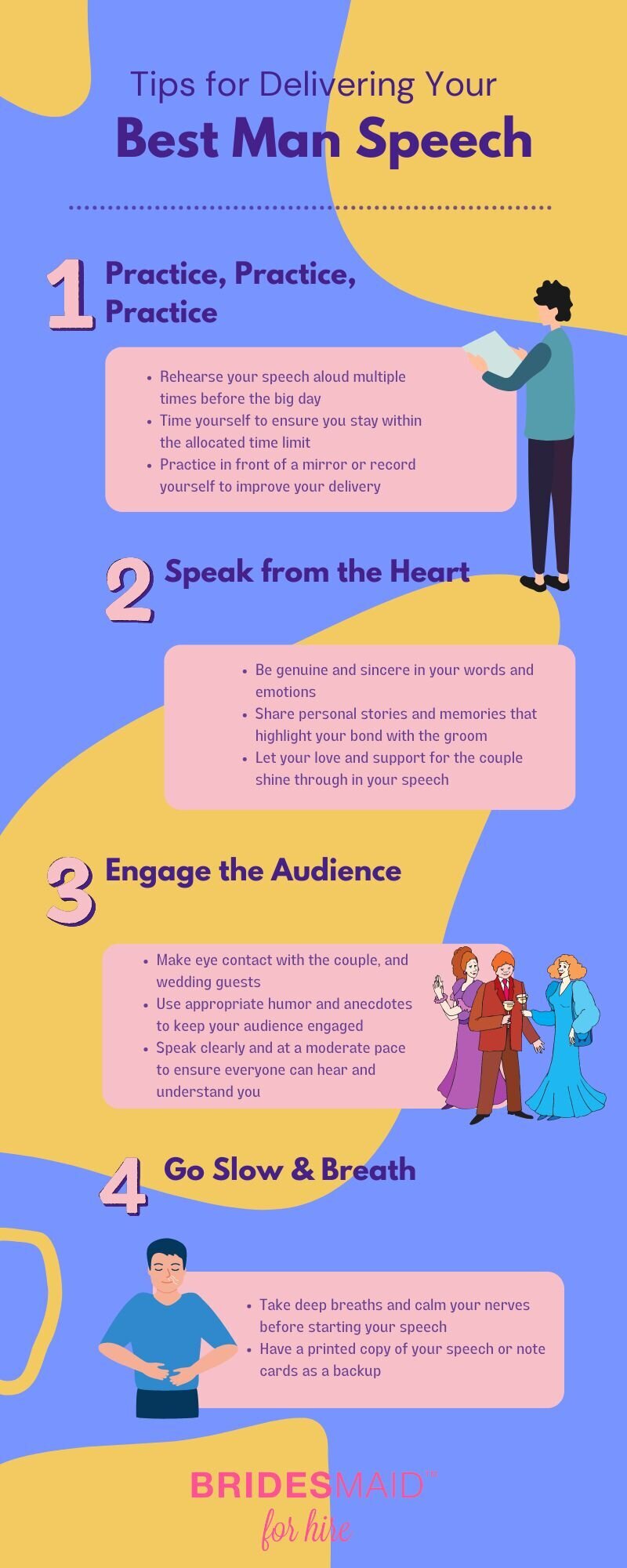 Pastel Pink Illustrative Public Speaking Tips Infographic (1)