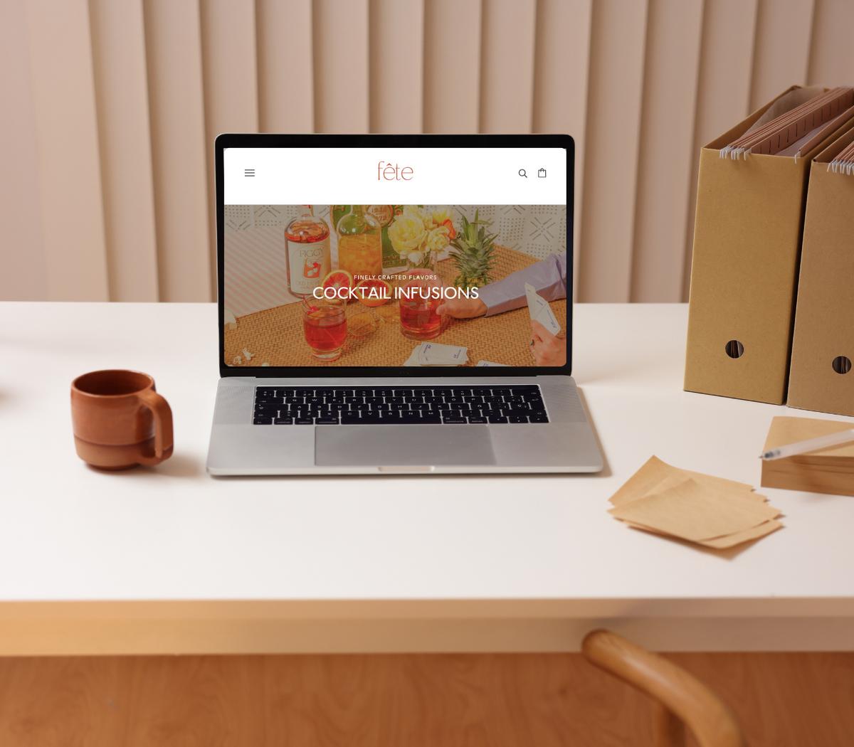 updated web design