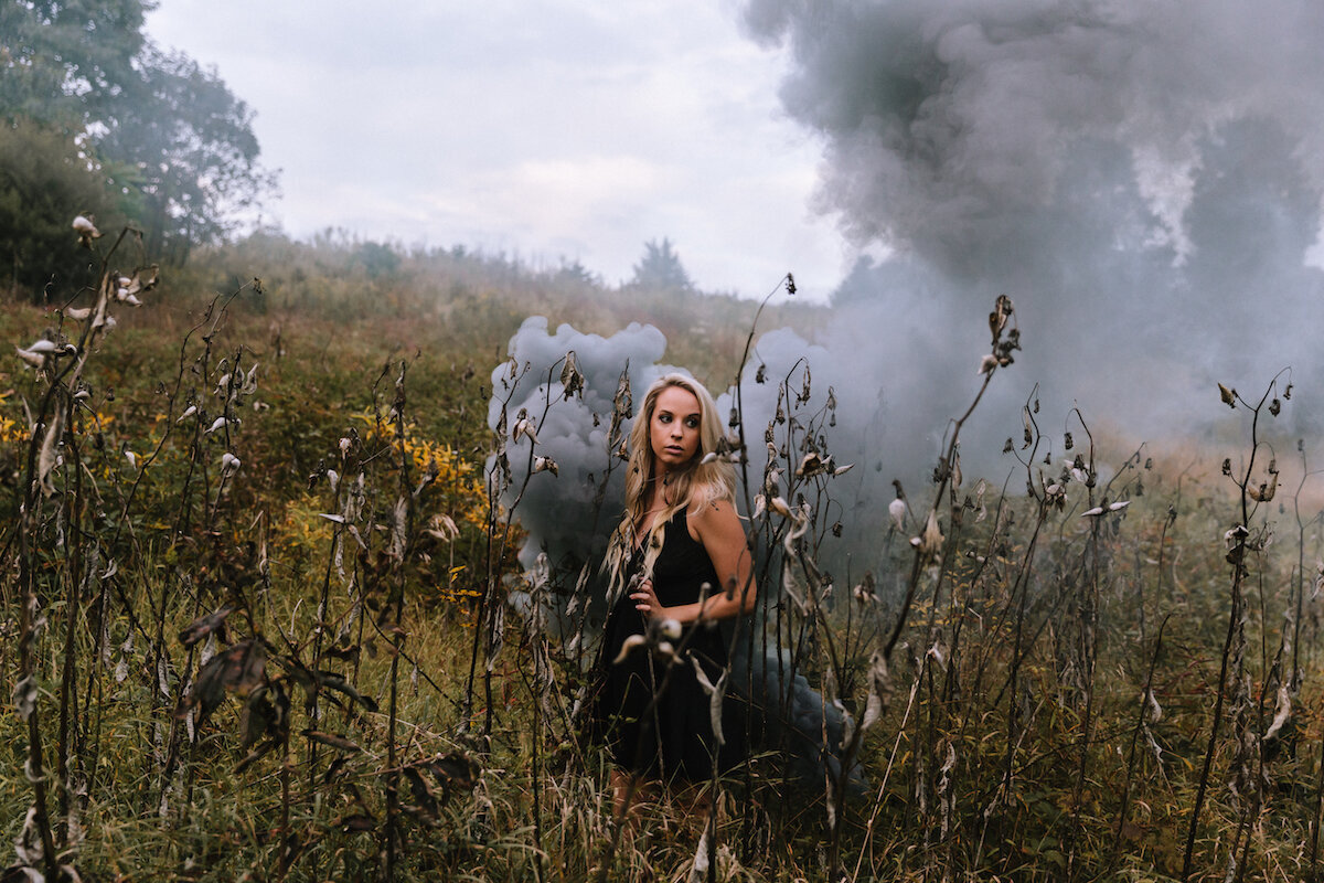 Jess Smoke Bomb Shoot-1
