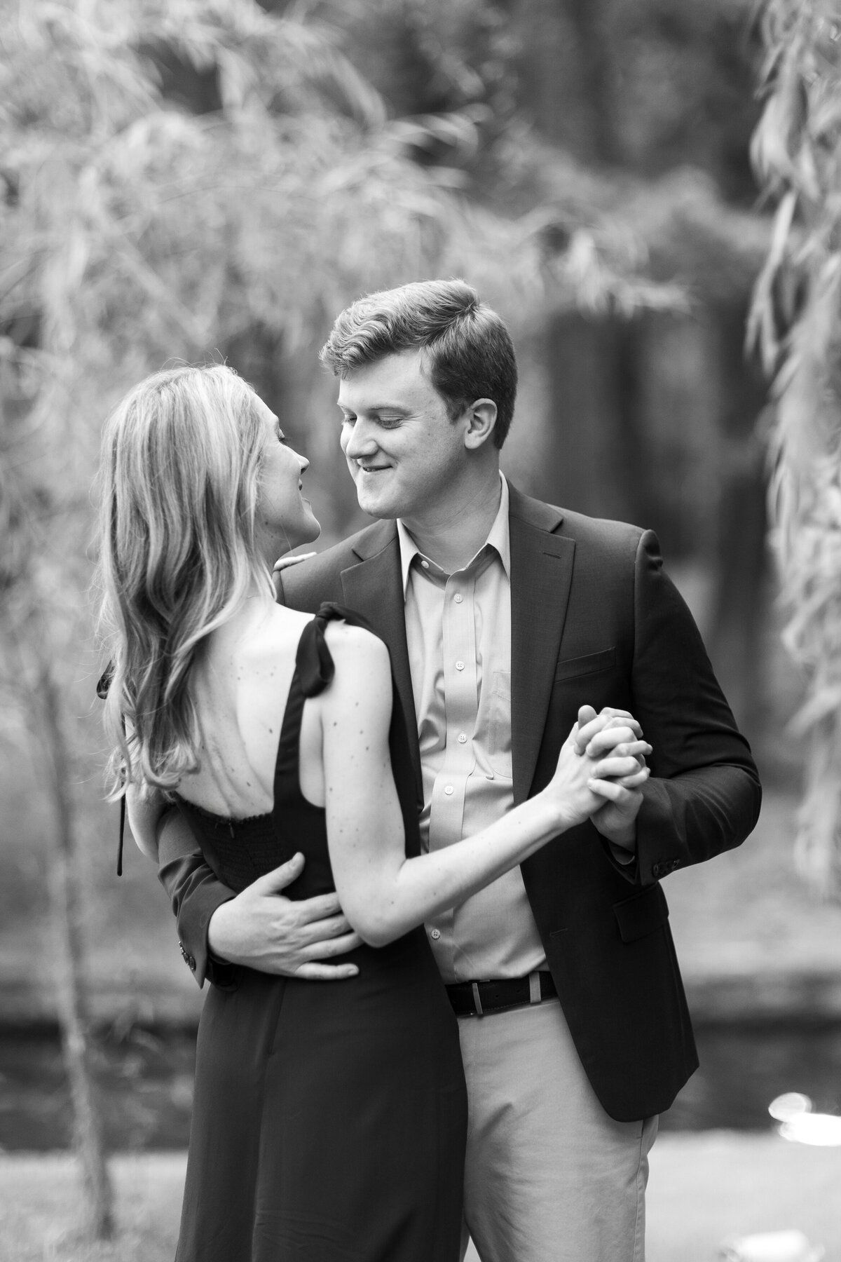 Atlanta Engagement Photographer shoot at Duck Pond