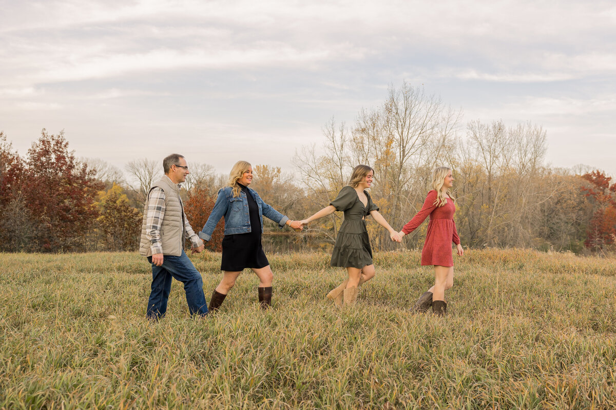 Family photo session in Alexandria MN