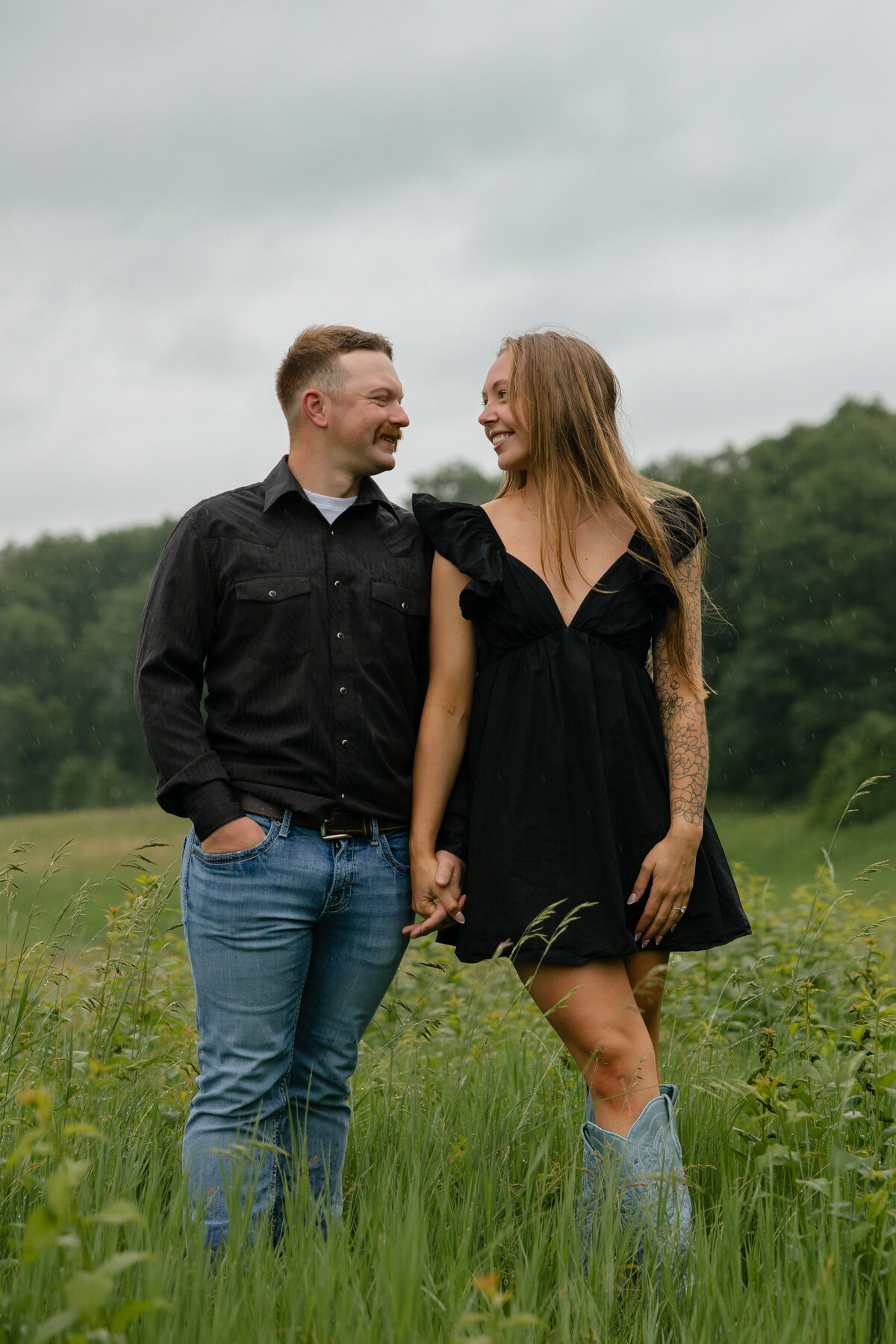 Alicia and Zach's Scandia, Minneosta Engagement Photography-132