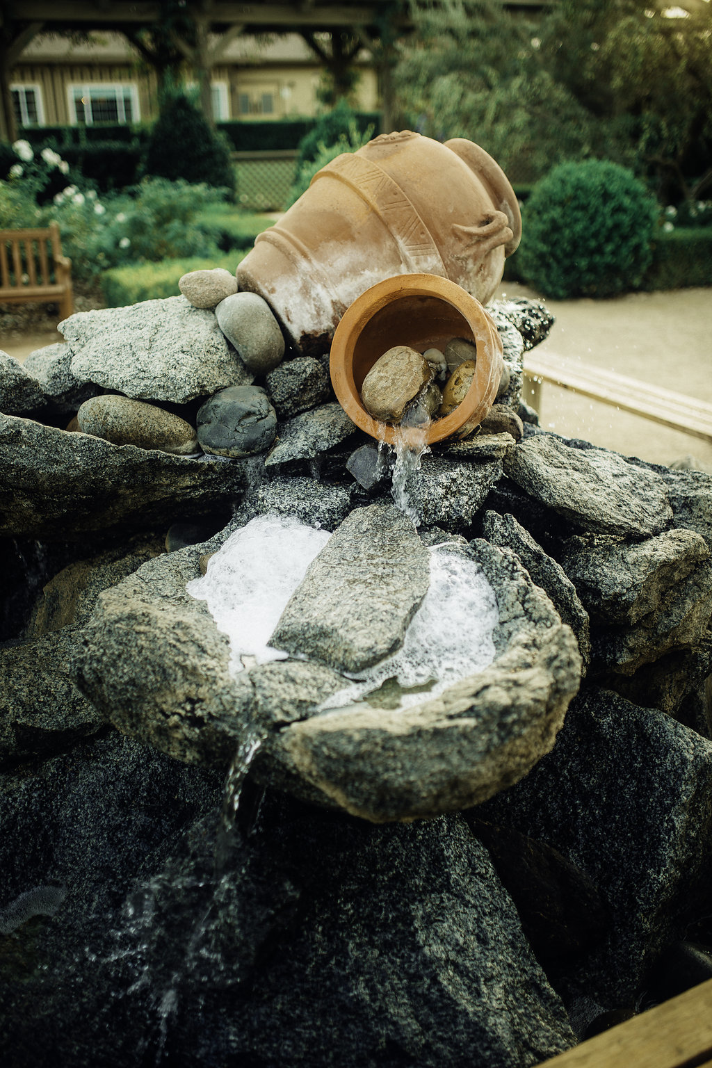 Wedding Photograph Of Rock Decoration Los Angeles