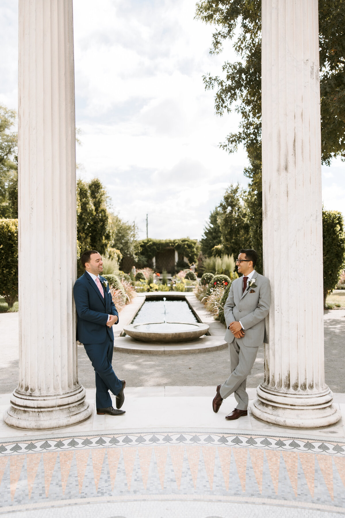 Mehul & Stefan - Rezdora NYC Untermyer Gardens - Intimate Wedding Previews 035