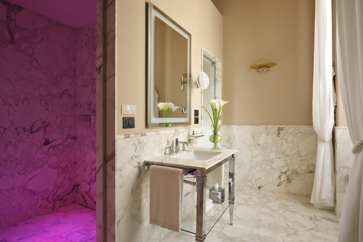 Waterstone - Hotel L'Orologio - Rome - Italy - Luxury Boutique Hotel - 21 Camera 105 Bagno