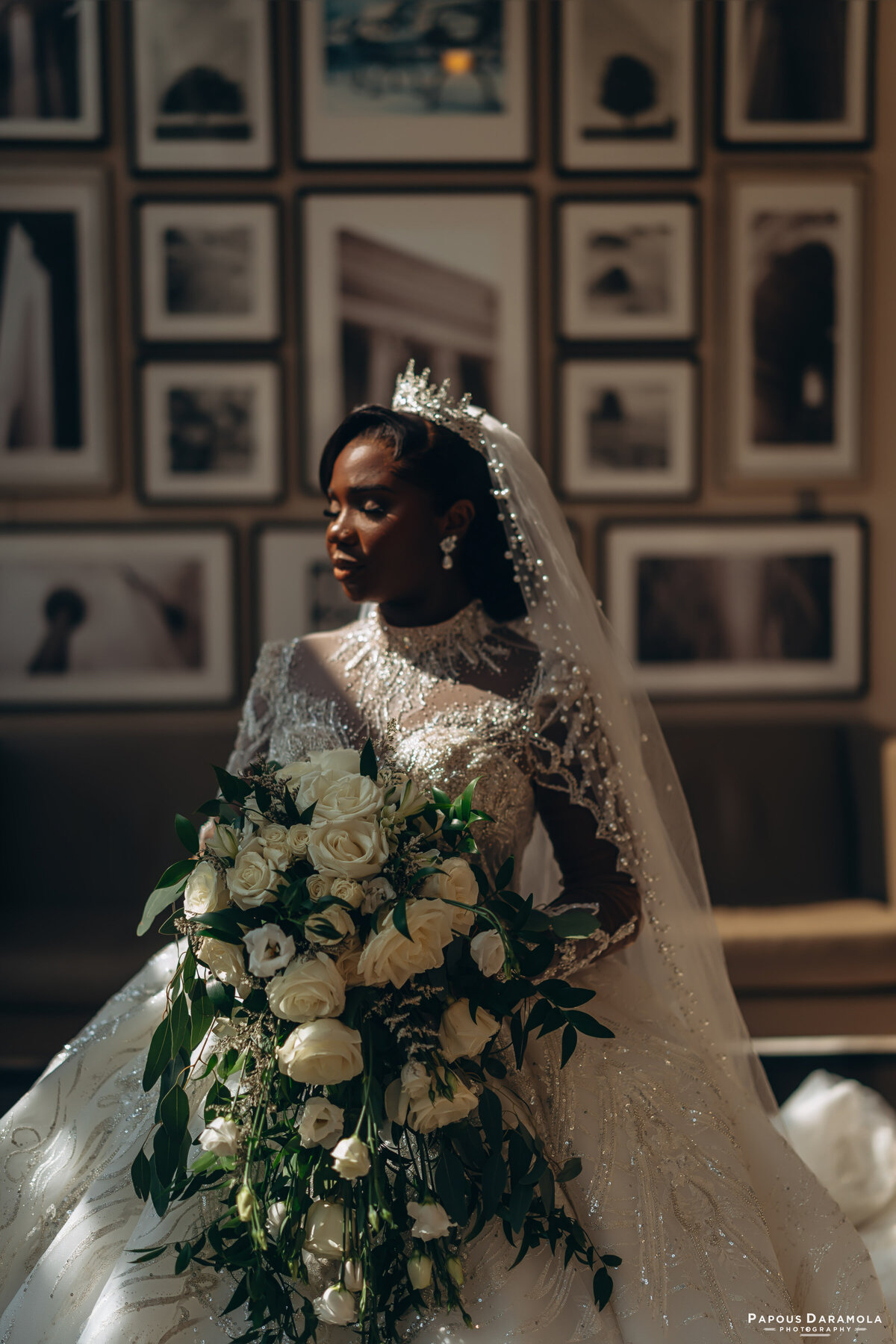 Abigail and Abije Oruka Events Papouse photographer Wedding event planners Toronto planner African Nigerian Eyitayo Dada Dara Ayoola outdoor ceremony floral princess ballgown rolls royce groom suit potraits  paradise banquet hall vaughn 142