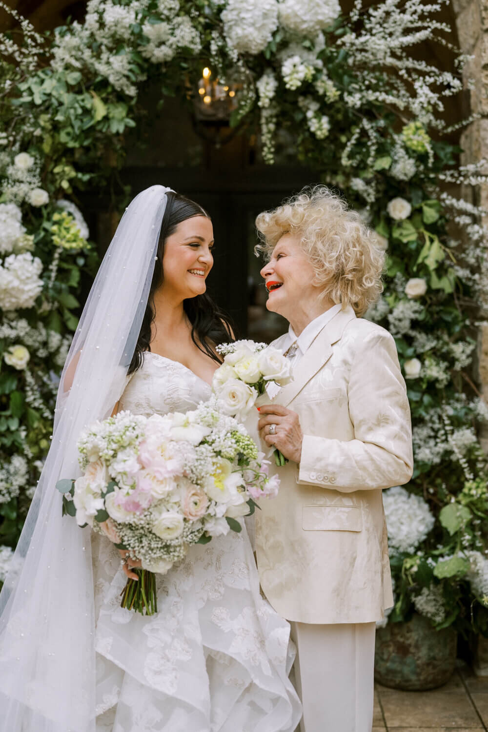 bride-and-grandmother-exchanging-looks