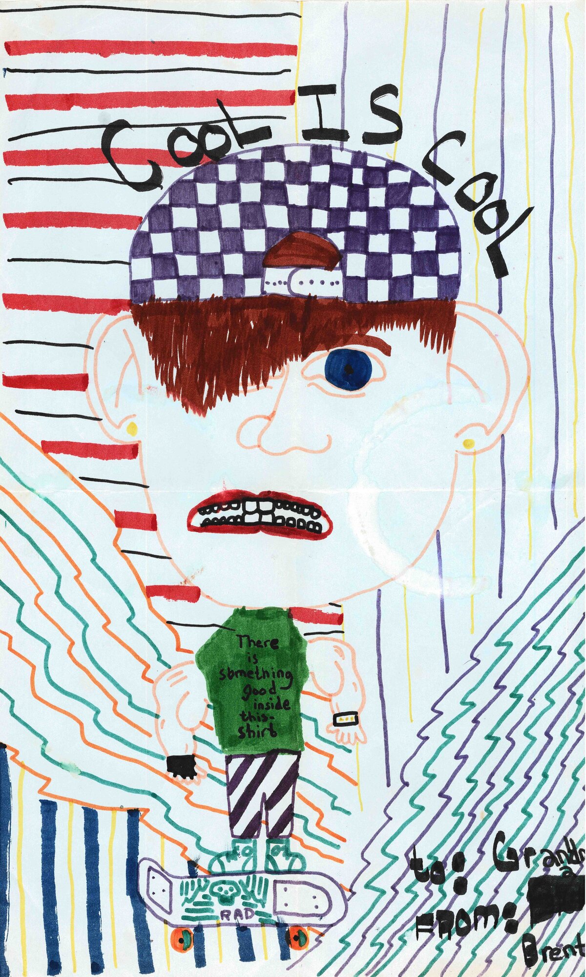 Brent Ray Fraser Self Portrait - Cool is Cool 1990