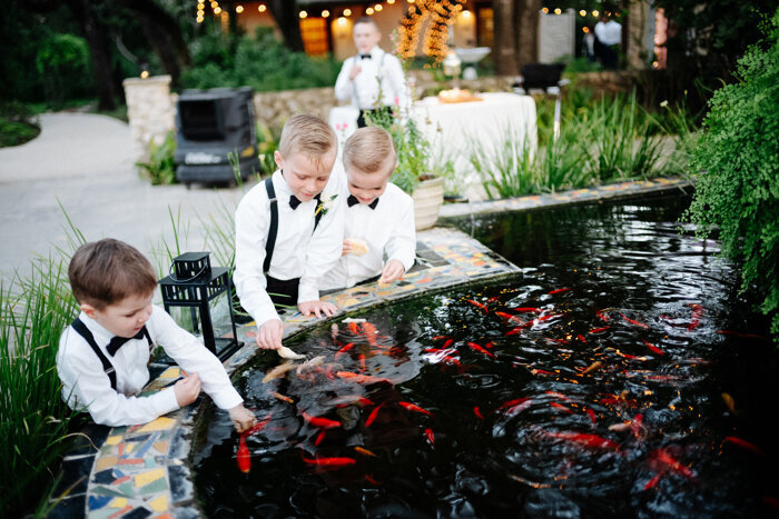 Kids Playing in Fountain