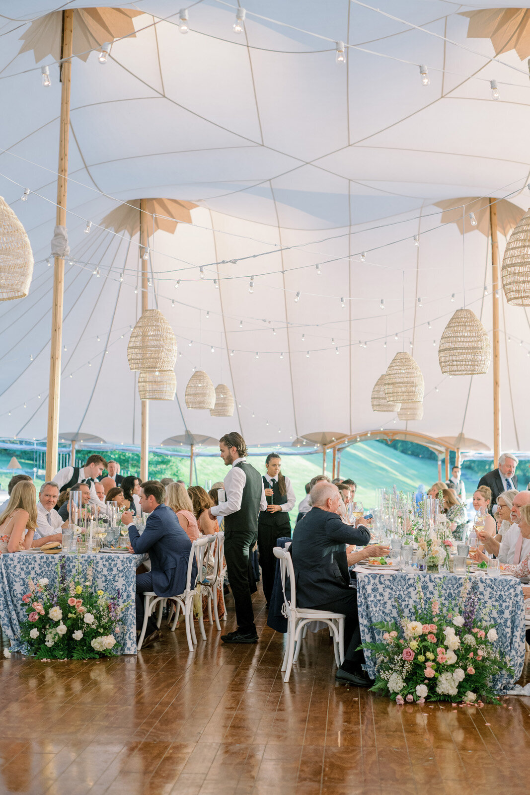Kate-Murtaugh-Events-New-York-Yacht-Club-Wedding-Newport-RI-floral-tables
