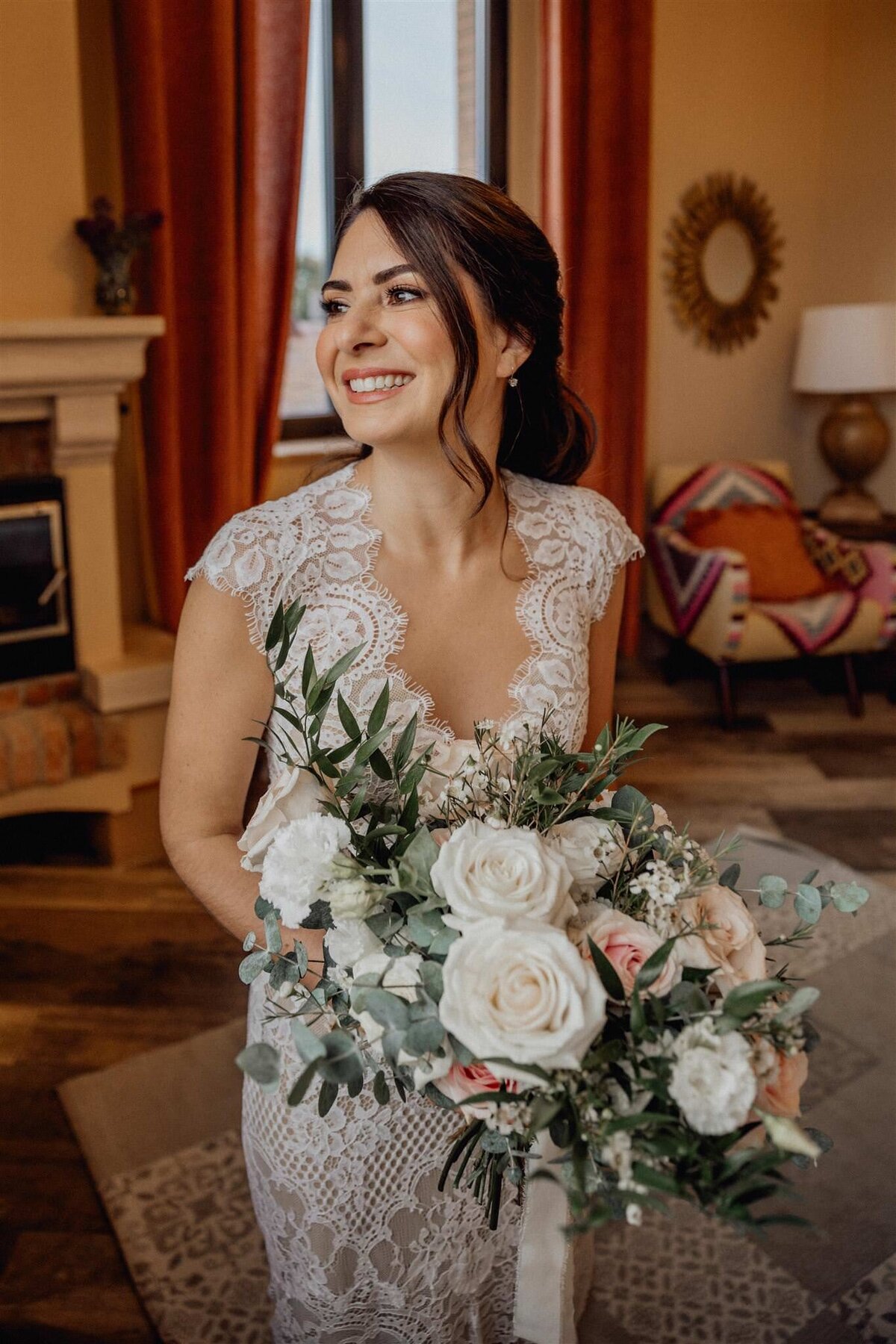 Toskana Wedding Bride Val D'orcia