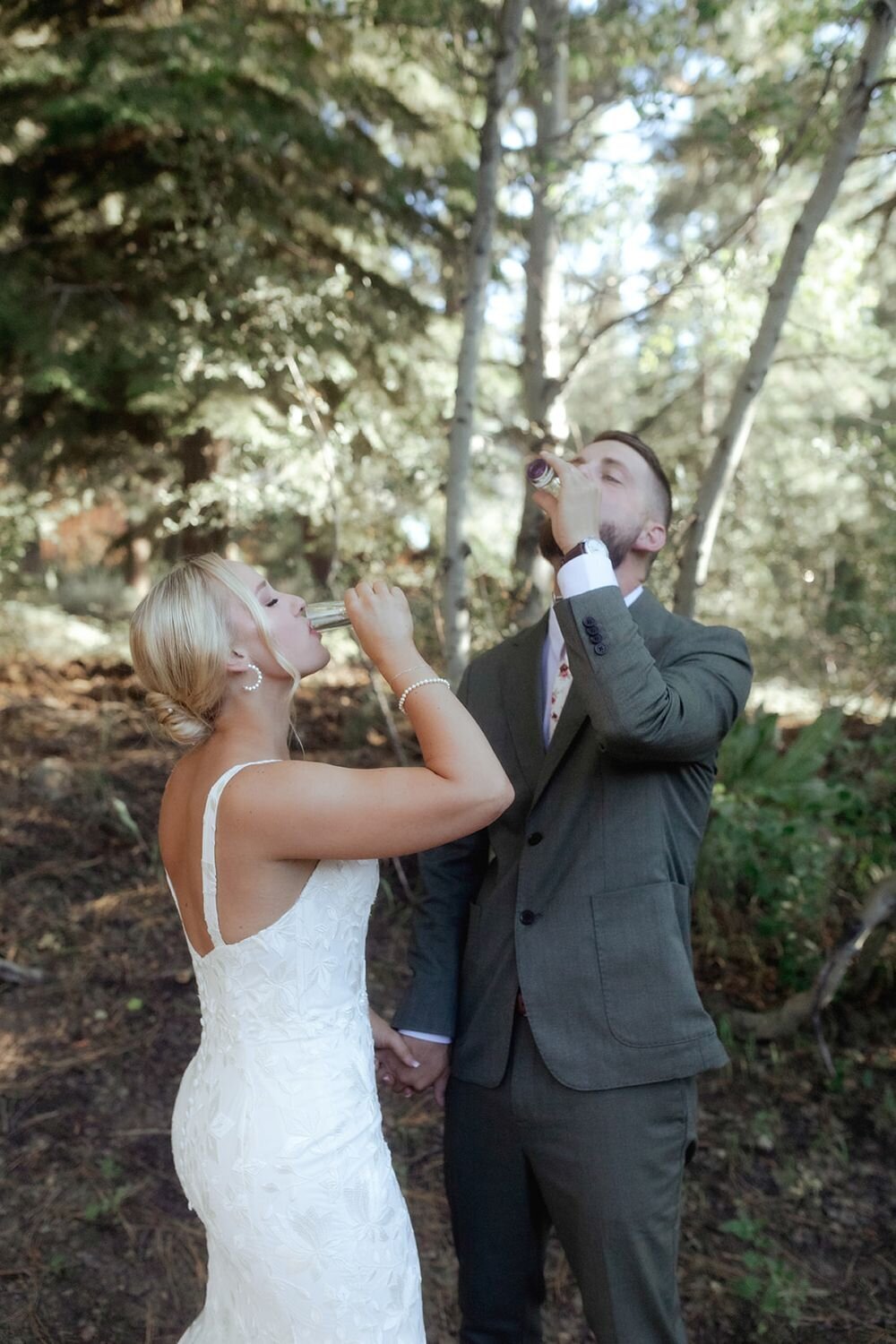 Haley + Taylor South Lake Tahoe Backyard Beach Elopement5