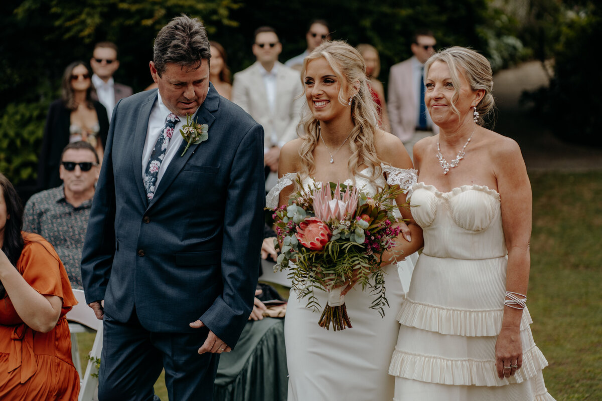 Eliza and Luke's big day by wedding photographer Mornington, Jake Grinde.