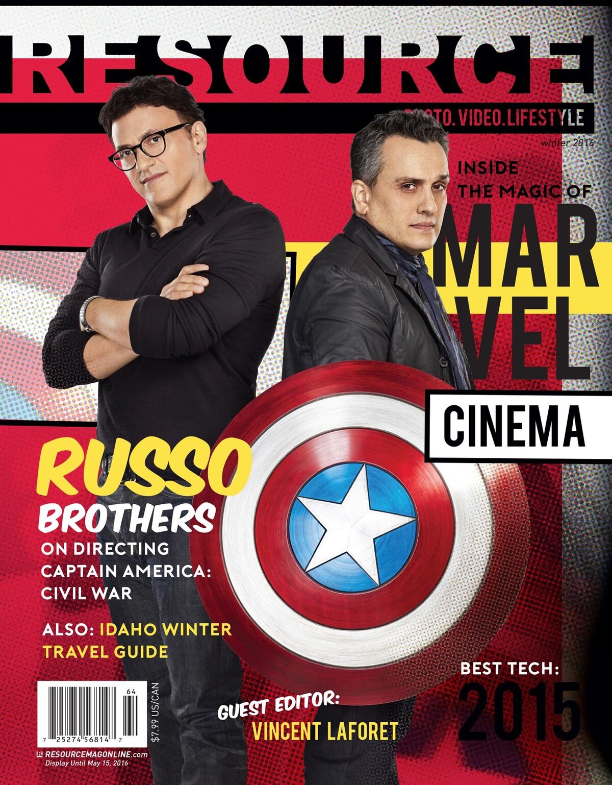 Portrait of the Russo Brothers, highlighting their collaboration and creative synergy, shot by Ylva Erevall.