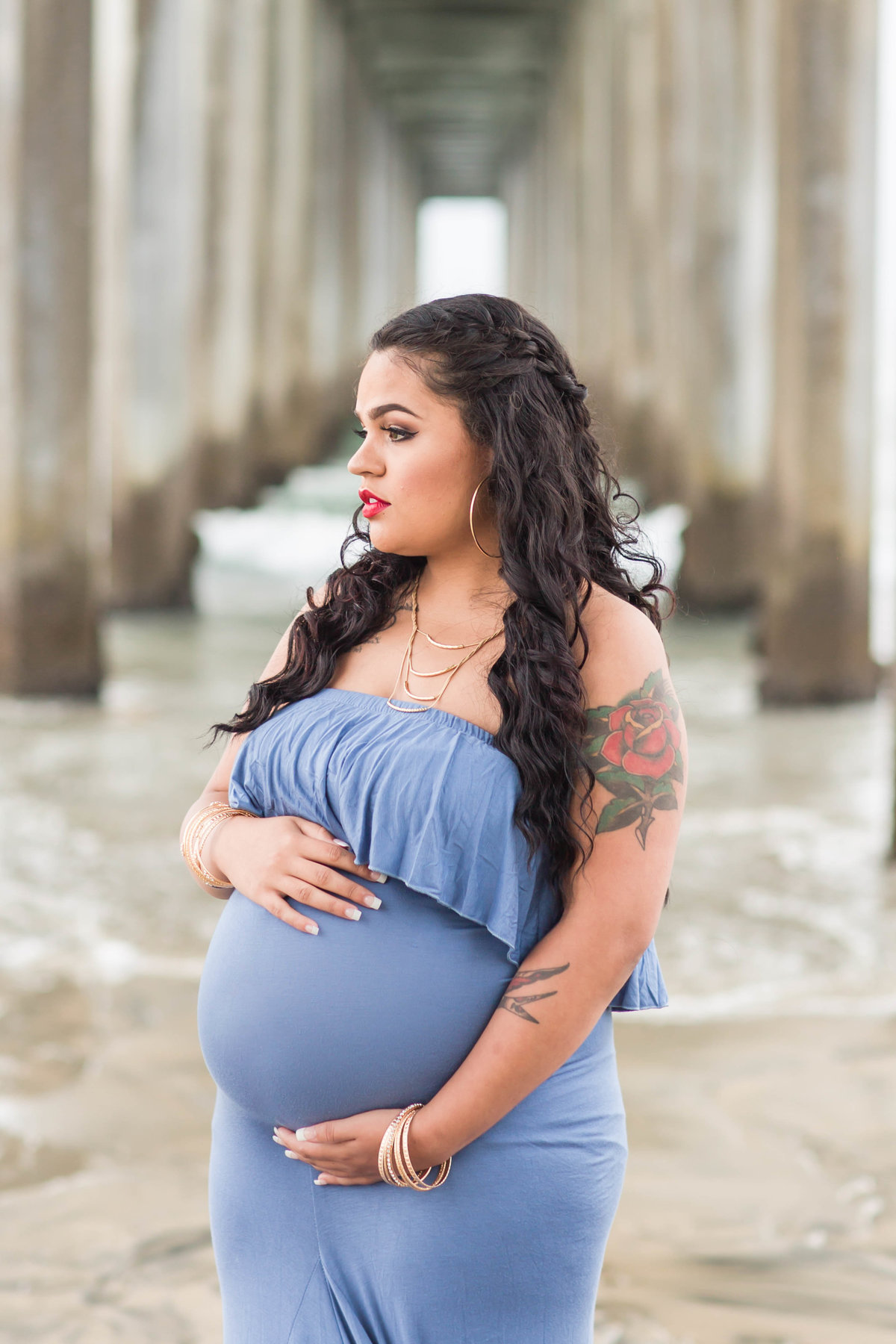 scripps-pier-san-diego-maternity-photography-mother-to-be