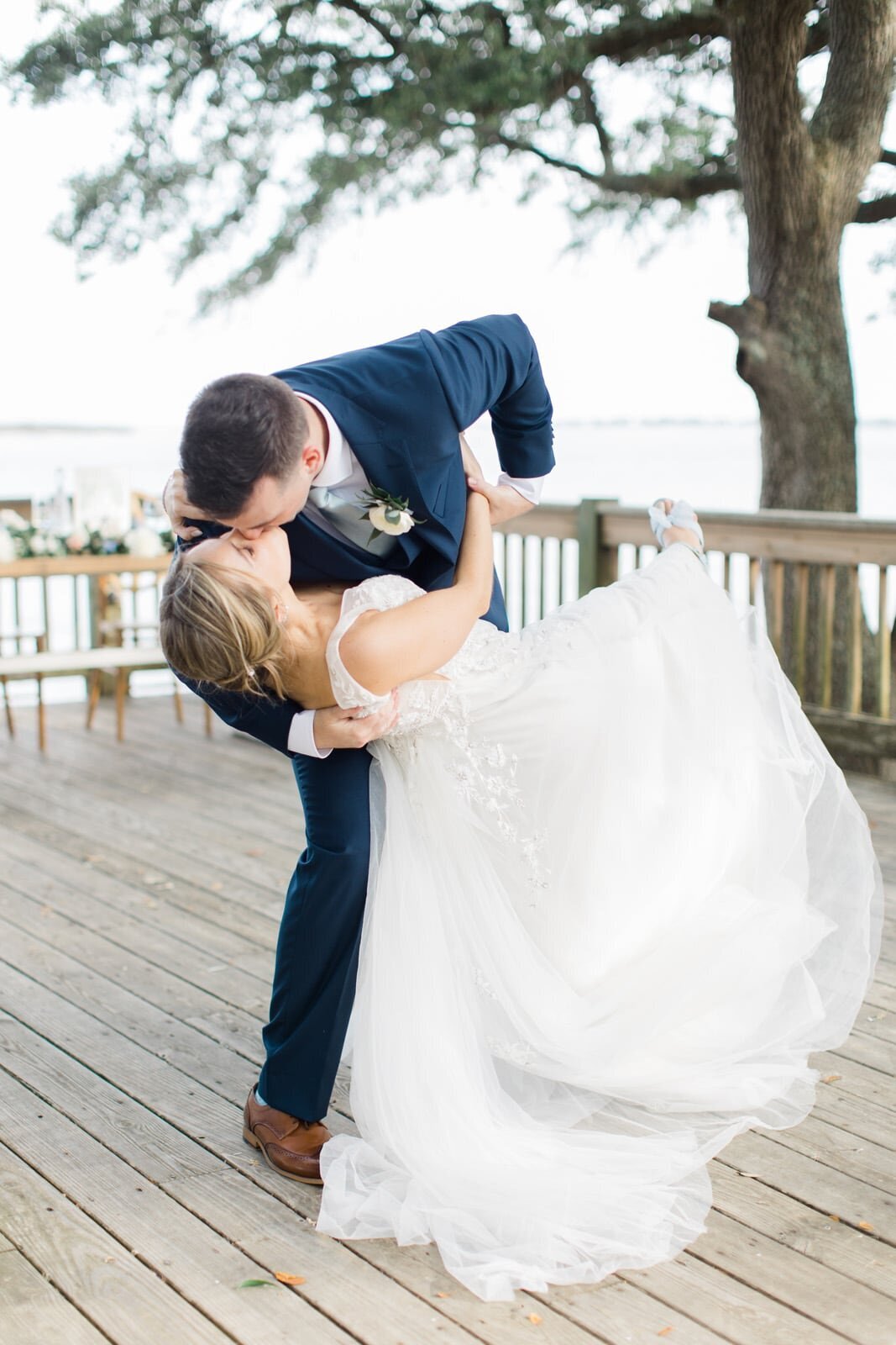 Southport Community Building Wedding | Blue Satin Bee 13