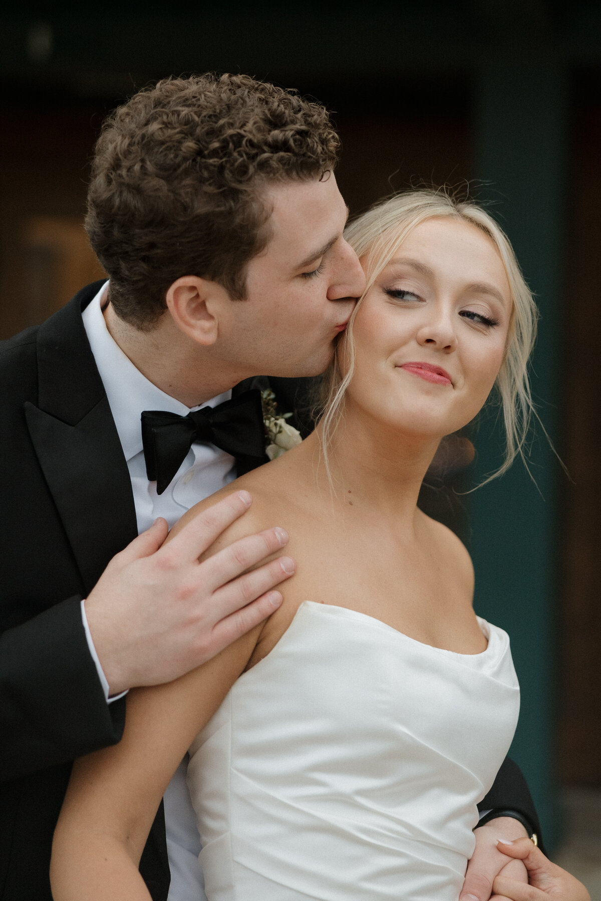 Indianapolis candid wedding photographer bride and groom