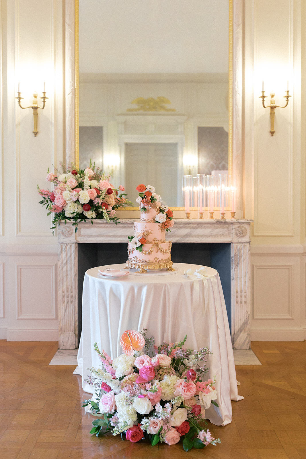 Pink destination wedding in newport-Halie Child Photography-76