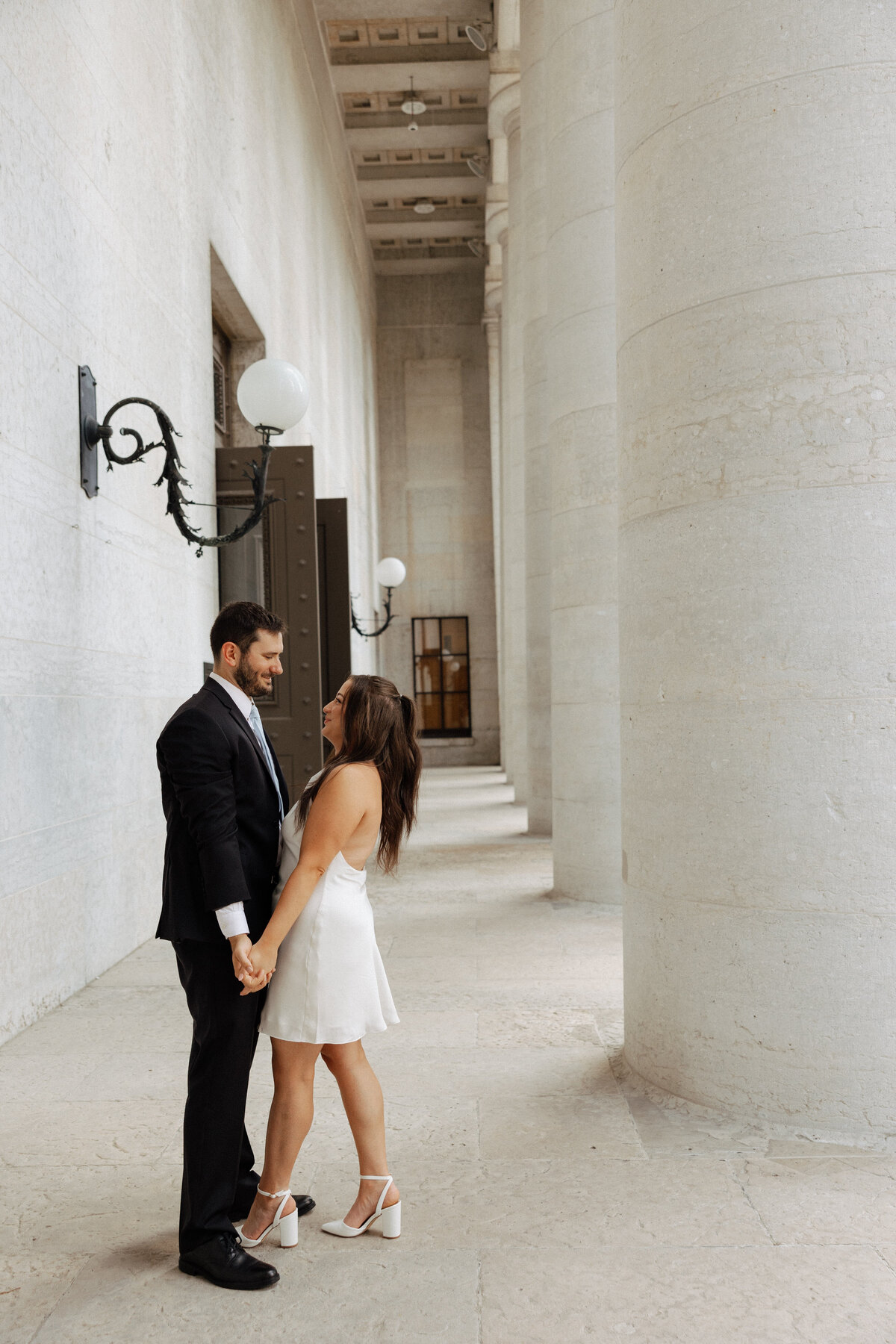 Ohio State House Engagement Session|Kara & Connor |Megan Badia Photography_-95