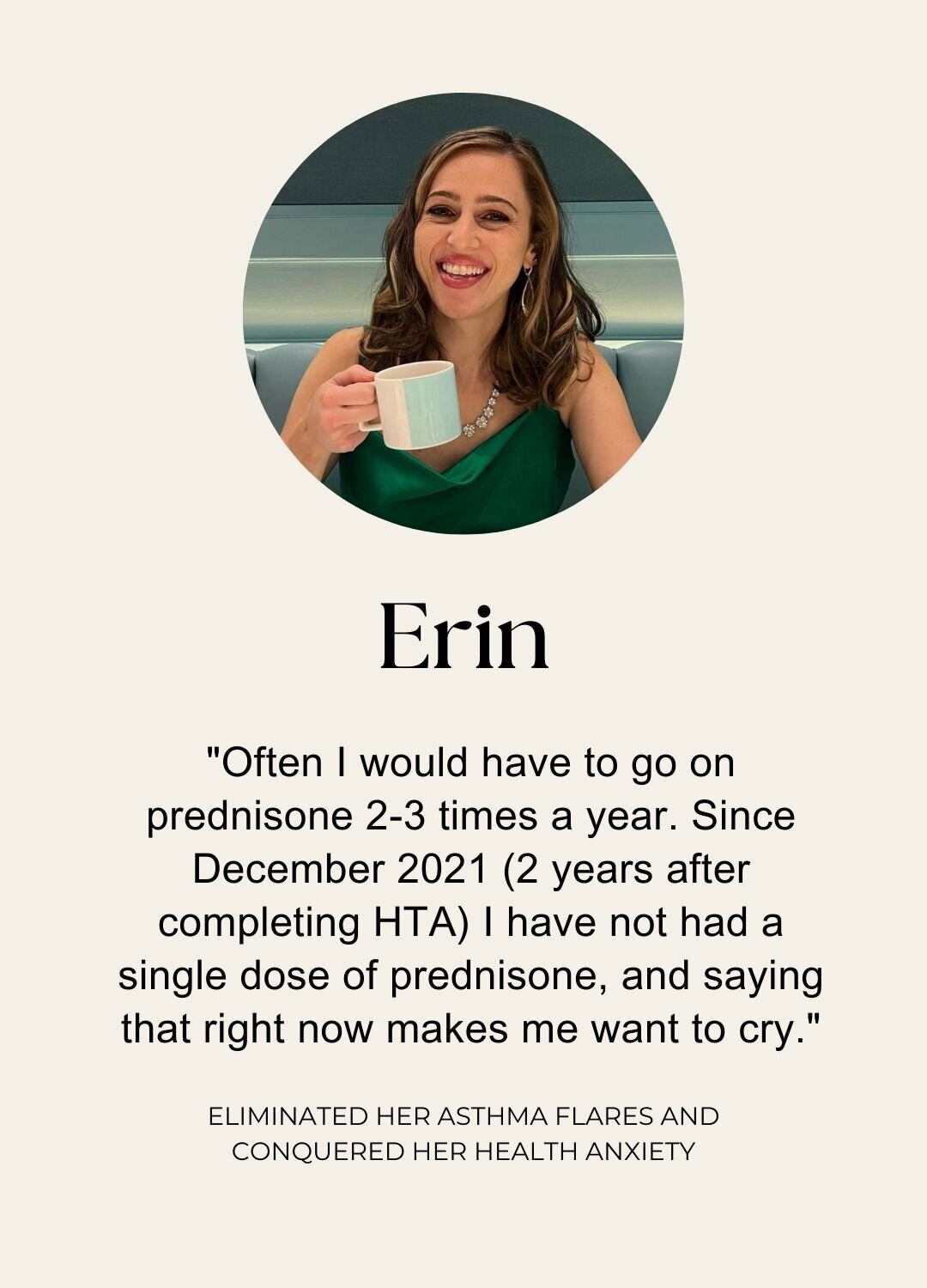 Erin Testimonial