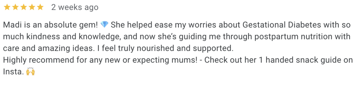 pregnancy dietitian