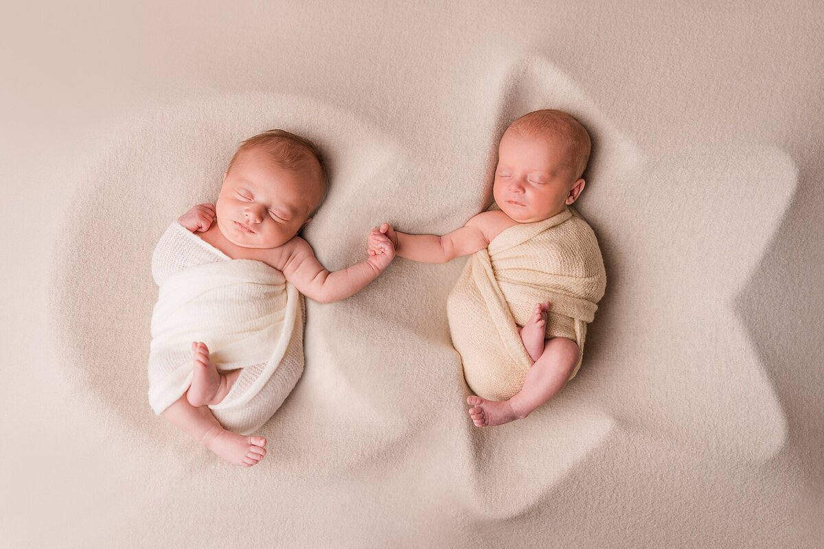 moon and stars newborn photos