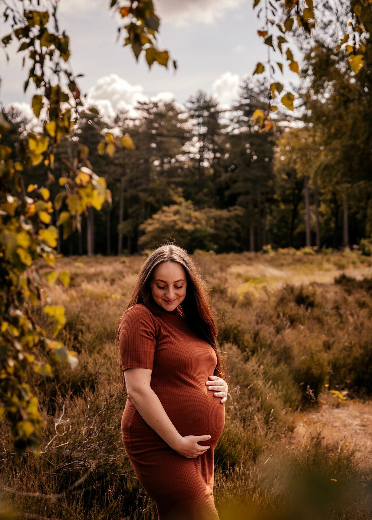 zwangerschapsshoot heide
