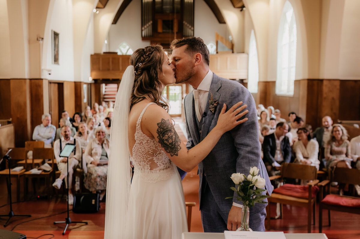 Pure Liefde Fotografie - Wilco & Marriët - Kerkdienst-131