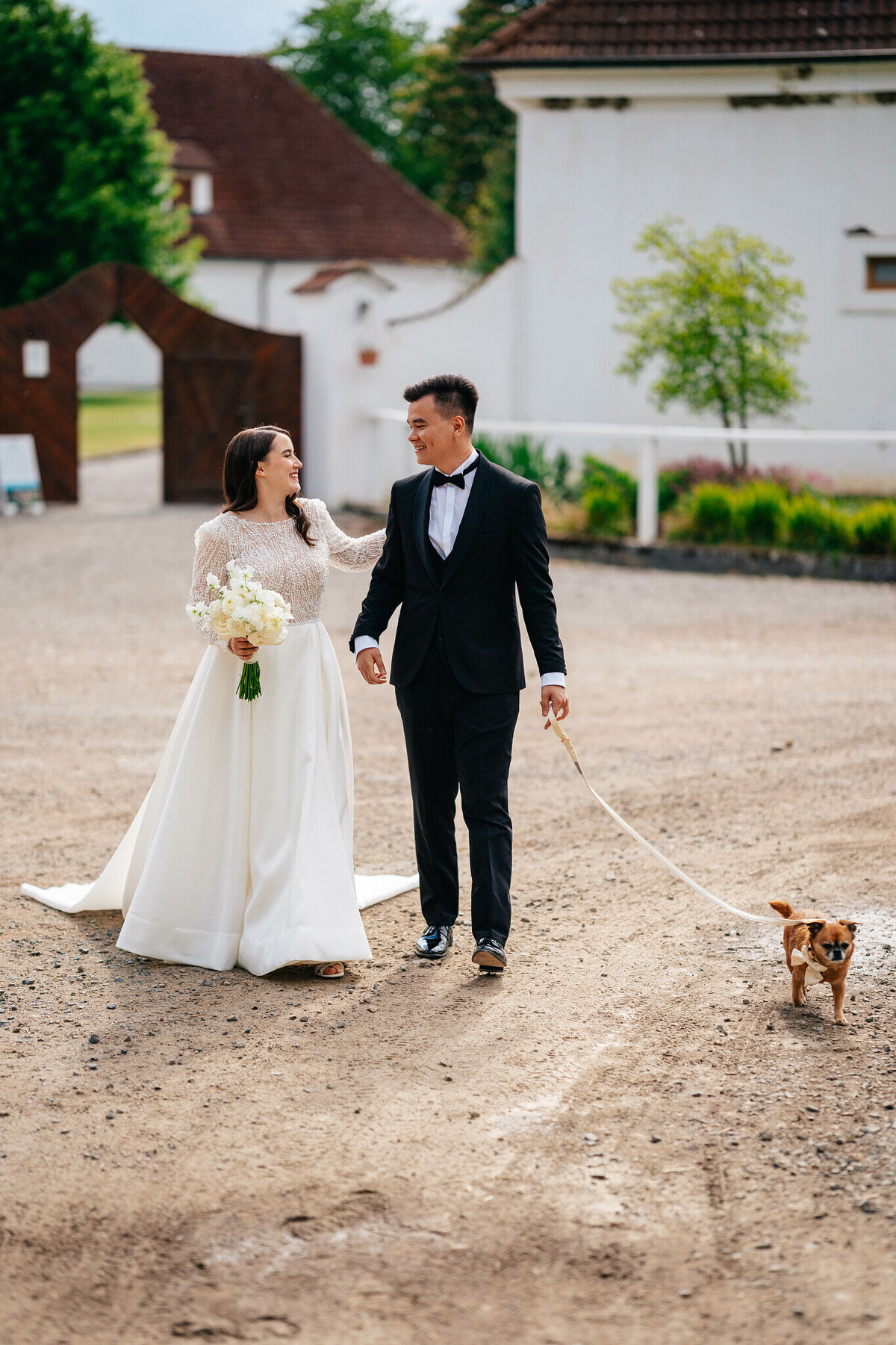 svatba benice párové fotografie