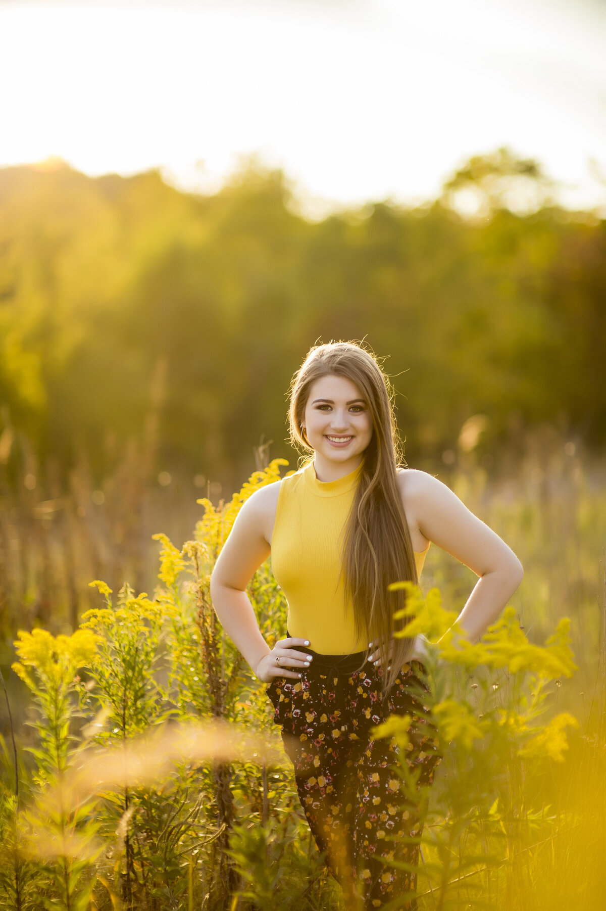 Green Bay high school senior session
