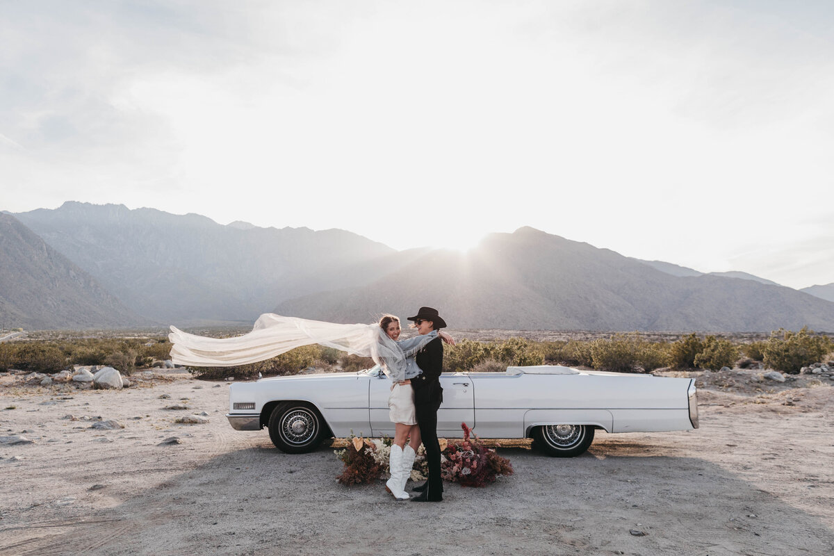 Palm springs elopement photographer