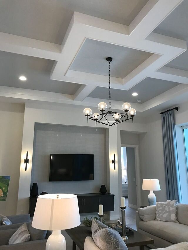 COFFERED CEILING | Carpentry | William Bennett Carpentry, Inc_ | US