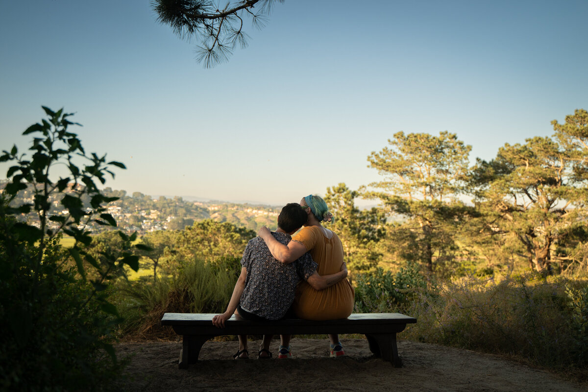 Torrey Pines Couple Photoshoot San Diego LGBTQ+