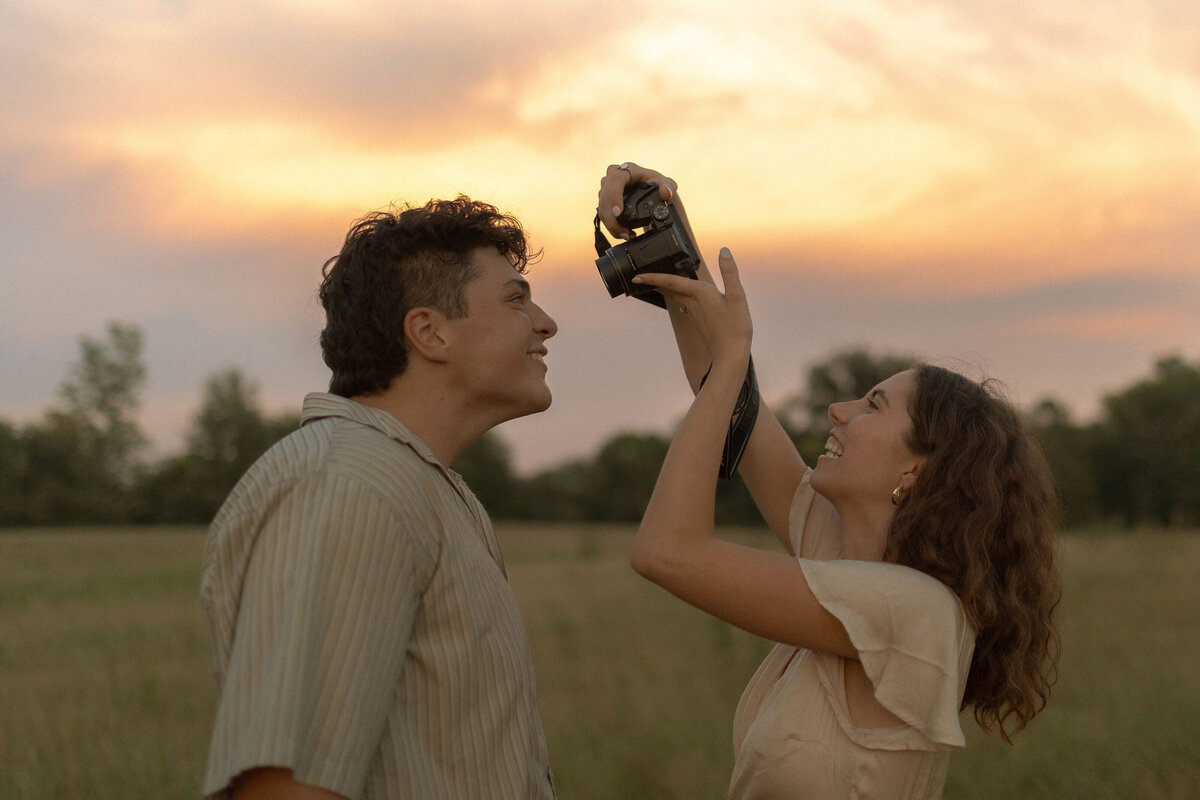 Meghan Hofer Photography Nostalgic and Artful Weddings and Portrait Photographer in Indiana — Couples Photo 19
