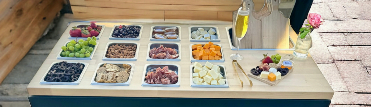 Mobile Charcuterie Cart