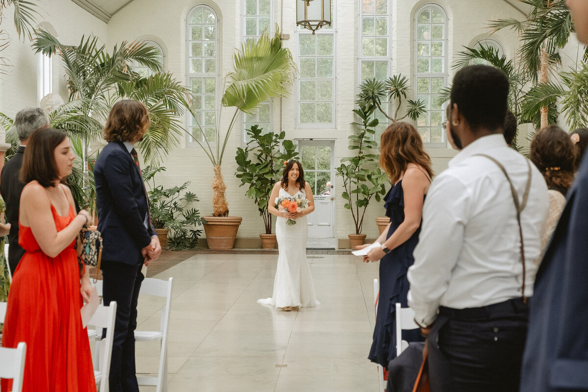 documentary photographer garden greenhouse wedding-69