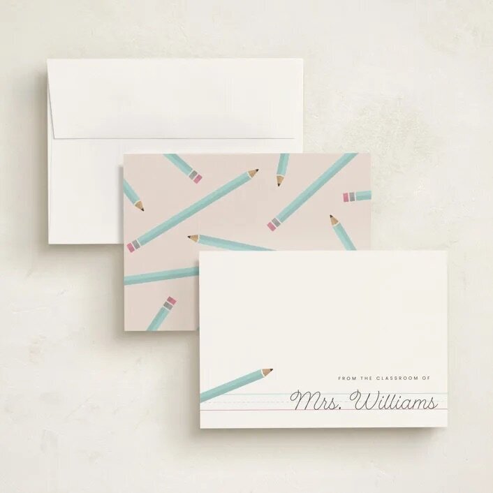 Poised Avenue x Minted | Classroom Back to School Stationery