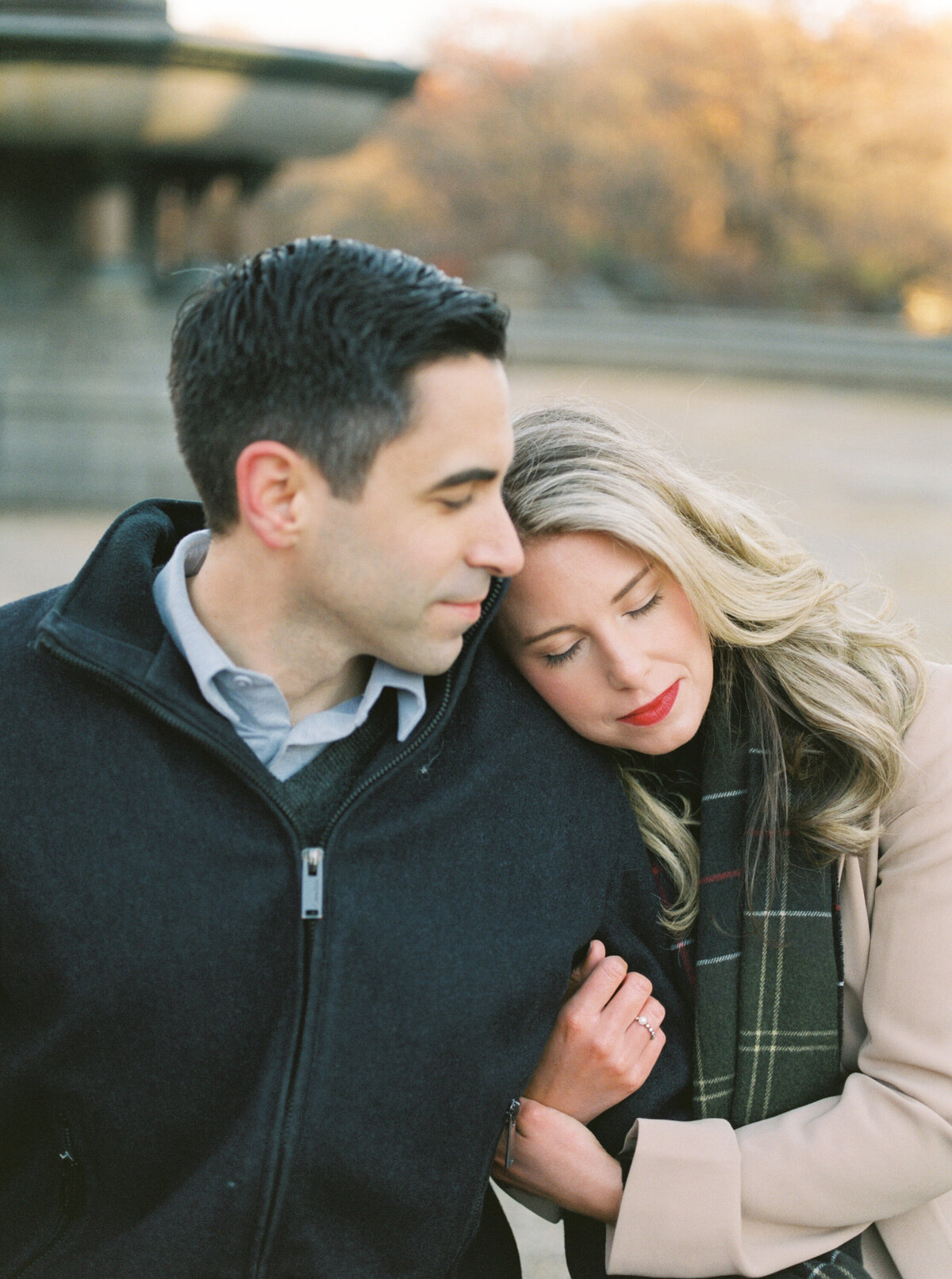 L B P _ Courtney & Mark _ NYC Engagement Session _ NYC Wedding Photographer _ Central Park Engagement Session-25