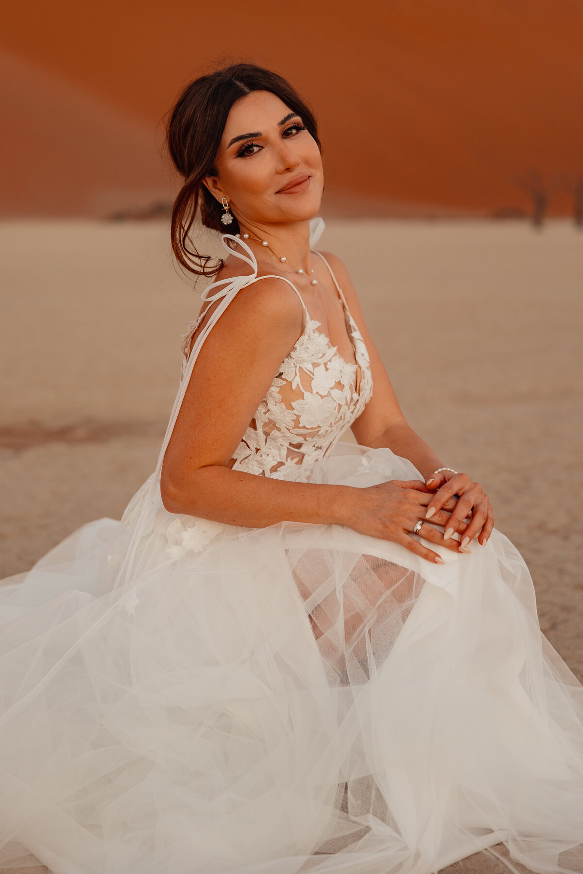 Zhila Ziad Nuri Elopement Wedding Sossusvlei Namibia Africa Heleen Photography-185