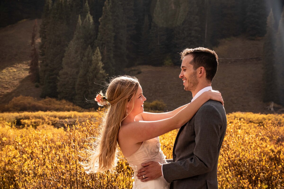 Crested Butte wedding elopement photographer Colorado mountains