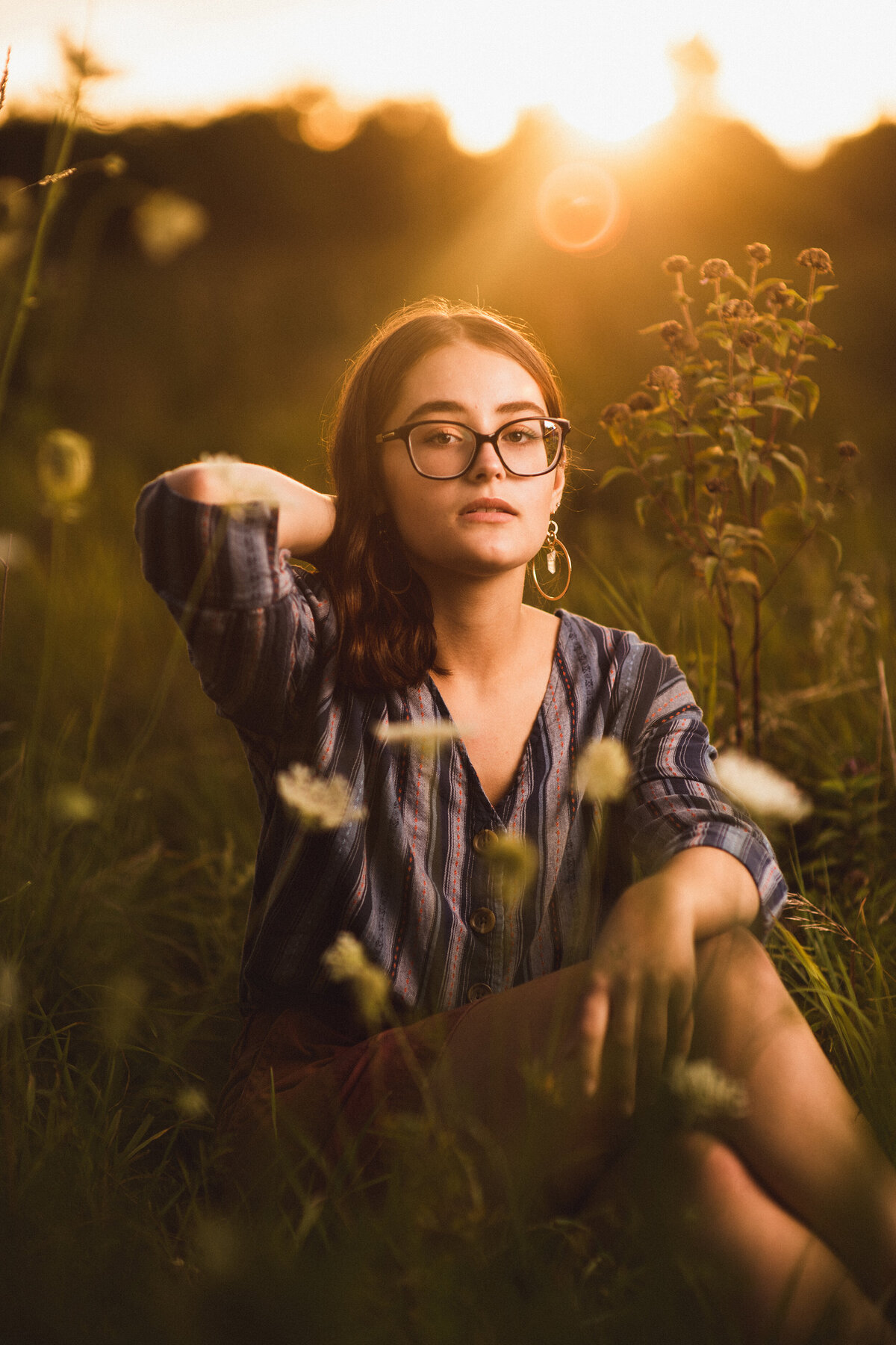 Green Bay high school senior session